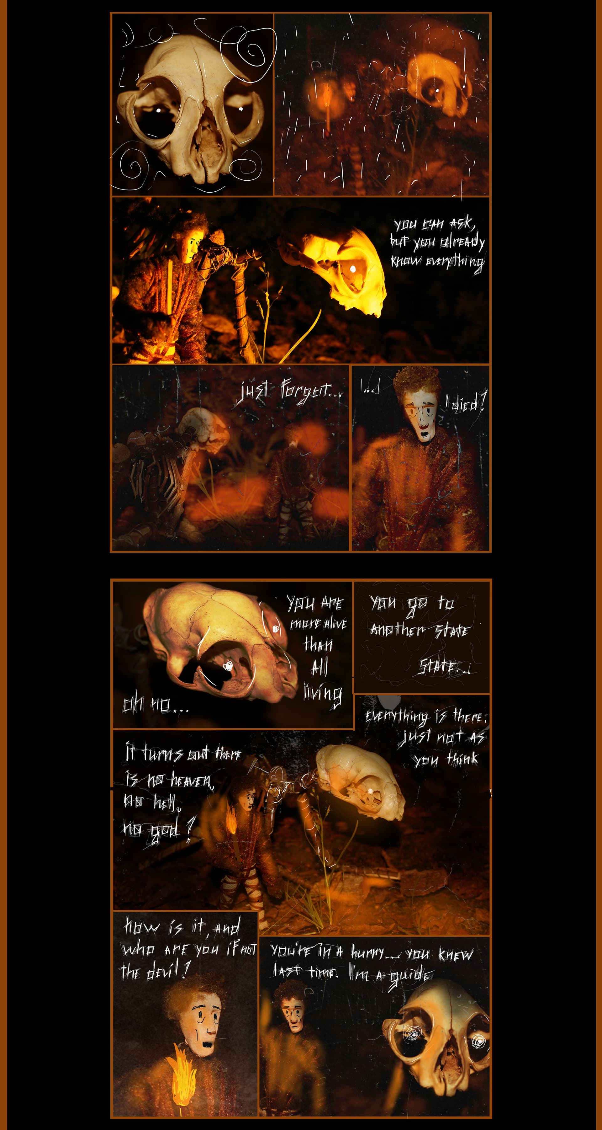 illustratsion page: comic