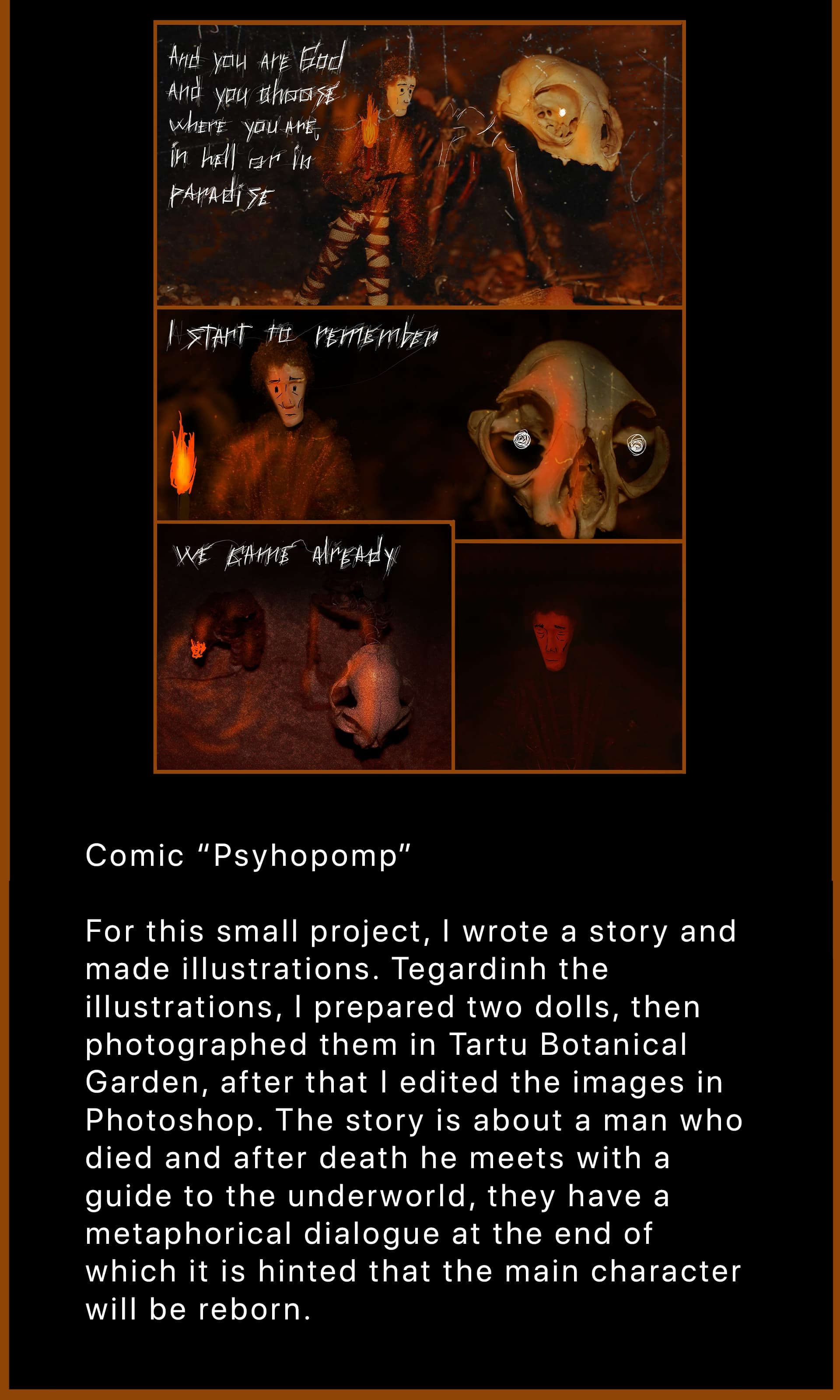 illustratsion page: comic